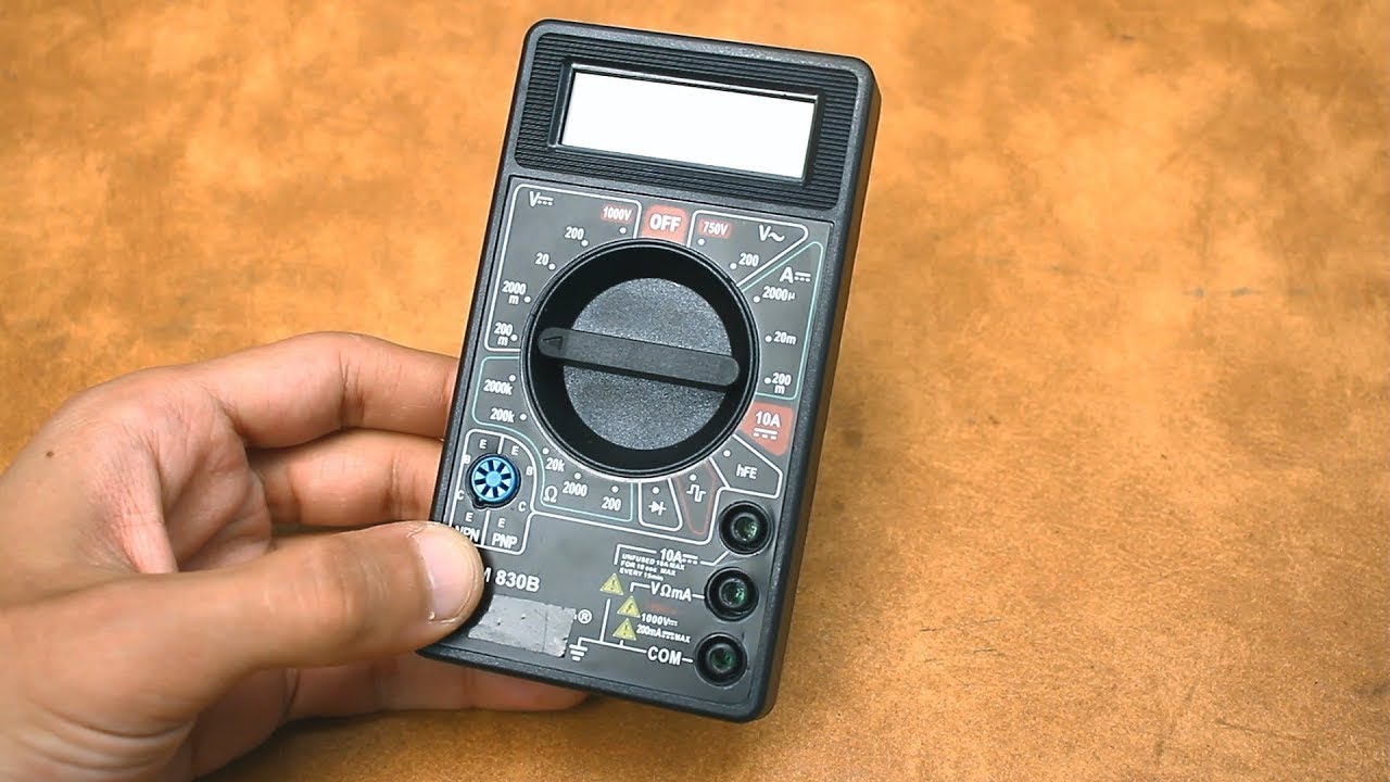Cómo usar un multímetro correctamente | Guía para principiantes