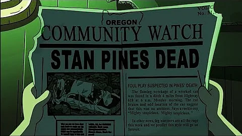 Is Stan dead in Gravity Falls?