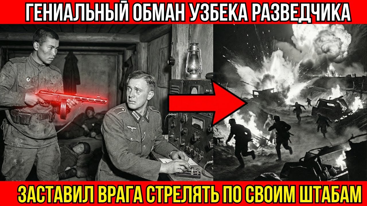 Как Узбекский разведчик заставил немецкую радиостанцию работать на советскую армию