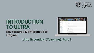 Introduction to Ultra