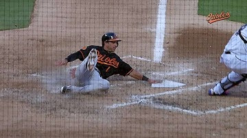 BAL@TEX: McLouth smacks an RBI double to right field