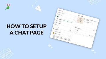 How to setup a tawk.to chat page