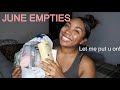 MY HYGIENE EMPTIES OF THE MONTH!!! | June 2021