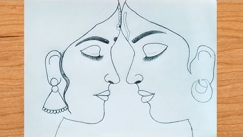 Radha Krishna drawing Easy Step by step | radha krishna drawing Pencil | art 