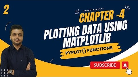 CLASS 12 INFORMATICS PRACTICES | CHAPTER-4  | Plotting Data using Matplotlib
