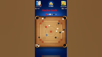 Amezing hacker 💞✨ carrom disc pool #carrom #carromdiscpooltricks #carrompool #shorts #playcarrom