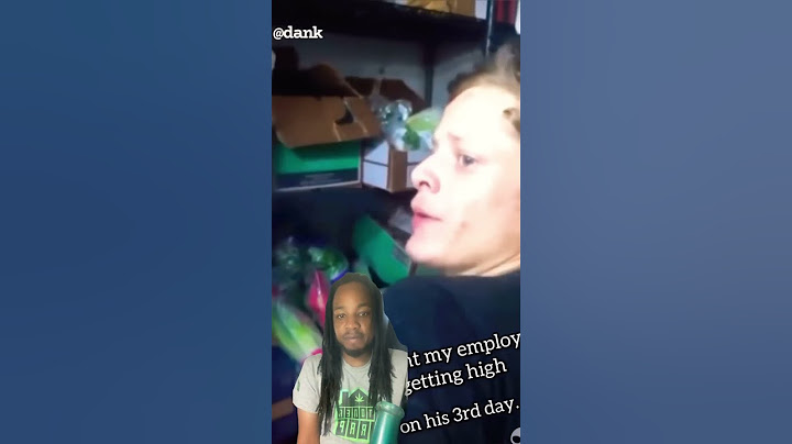 He got caught smoking zaza 🌳 💨 at work on his 3rd day being hired😭