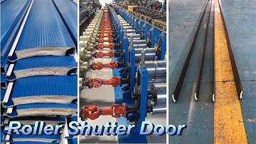 What is a good PU Roller Shutter Door Roll Forming Machine | Formetal Technology