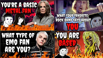 What YOUR Favorite Metal Band Says About YOU! (THE MOVIE)