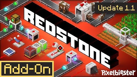 REDSTONE 1.1 ADDON 30+ Redstone Features To Enhance Your Minecraft Experience!