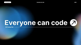 Everyone Can Code - Intro to Programming and Languages
