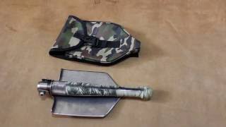 Military shovel.Multipurpose spade โBearโ.Titanium .Hydrographics