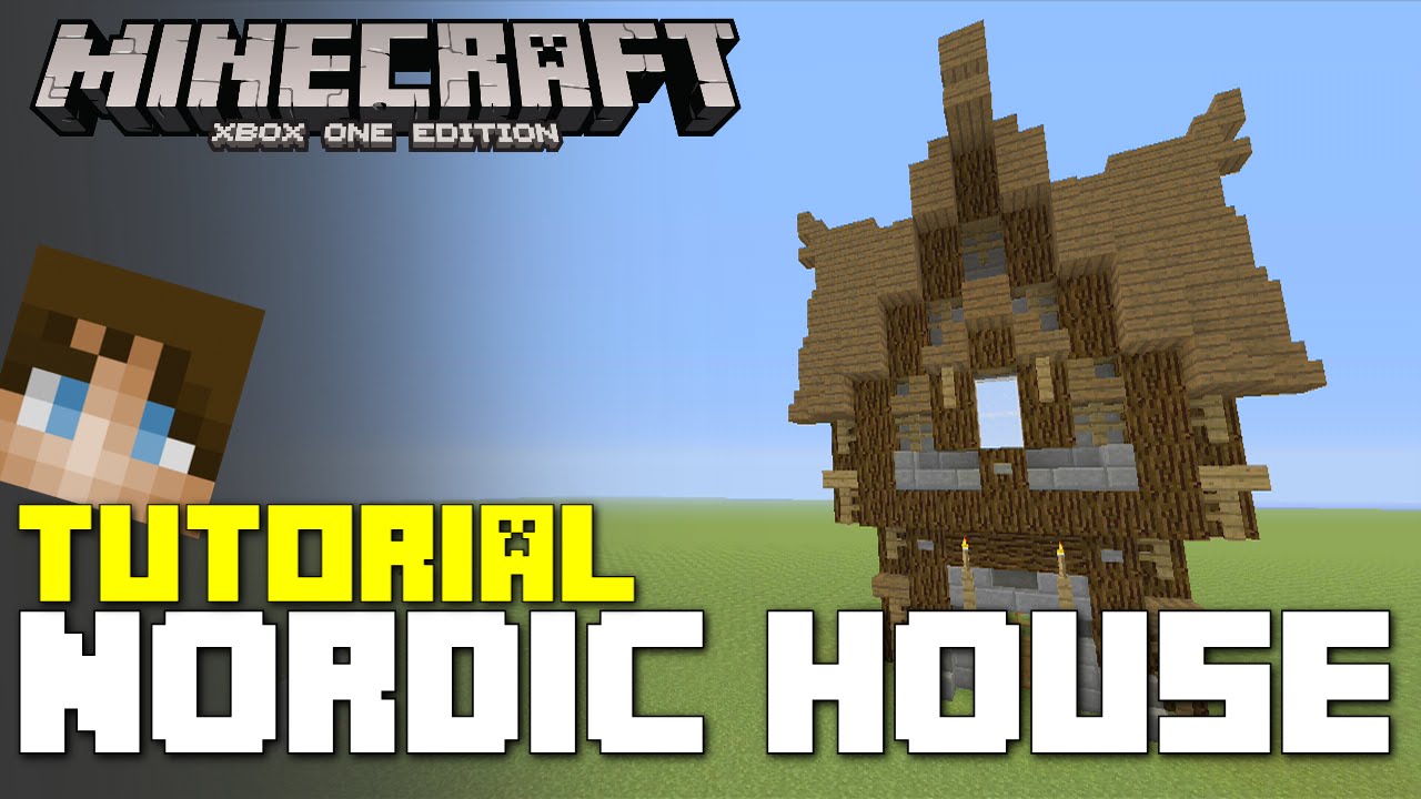 How to Build a Medieval Nordic House in Minecraft - YouTube