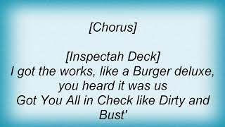 Inspectah Deck - Who Got It Lyrics