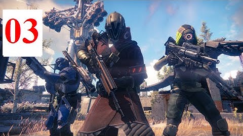 Destiny Walkthrough Level 3 - The Dark Within (PS4 BETA Gameplay)