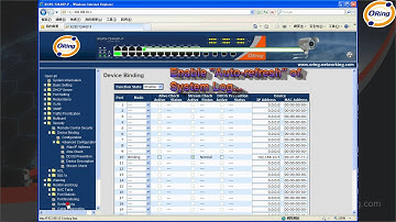 ORing Industrial Networking Corp. — Device Binding Demo Part 2 - Streaming Check 2011-10