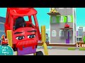 Rainbow Building! - DIGLEY AND DAZEY | Construction Truck Long Video for Kids