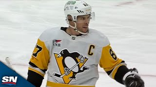 Penguins' Bryan Rust Sets Up Sidney Crosby With No-Look Spin-O-Rama Pass