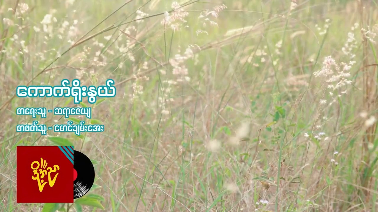 ကောက်ရိုးနွယ်  #ဇေယျ #မောင်ချမ်းအေး