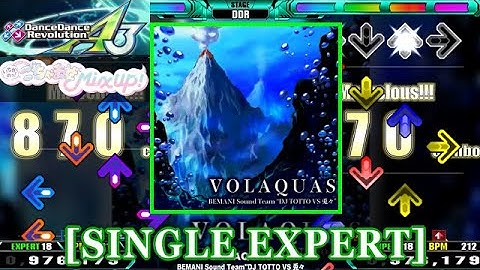 【DDR A3】 VOLAQUAS [SINGLE EXPERT] 譜面確認＋Clap＋SpeedGuide