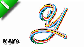 Professional 3D Typography in Coreldraw | Typography illustration in Coreldraw | Corel draw design