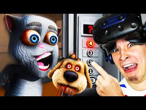 Самый Обычный МЕМНЫЙ Лифт в VR! (Meme Elevator VR)