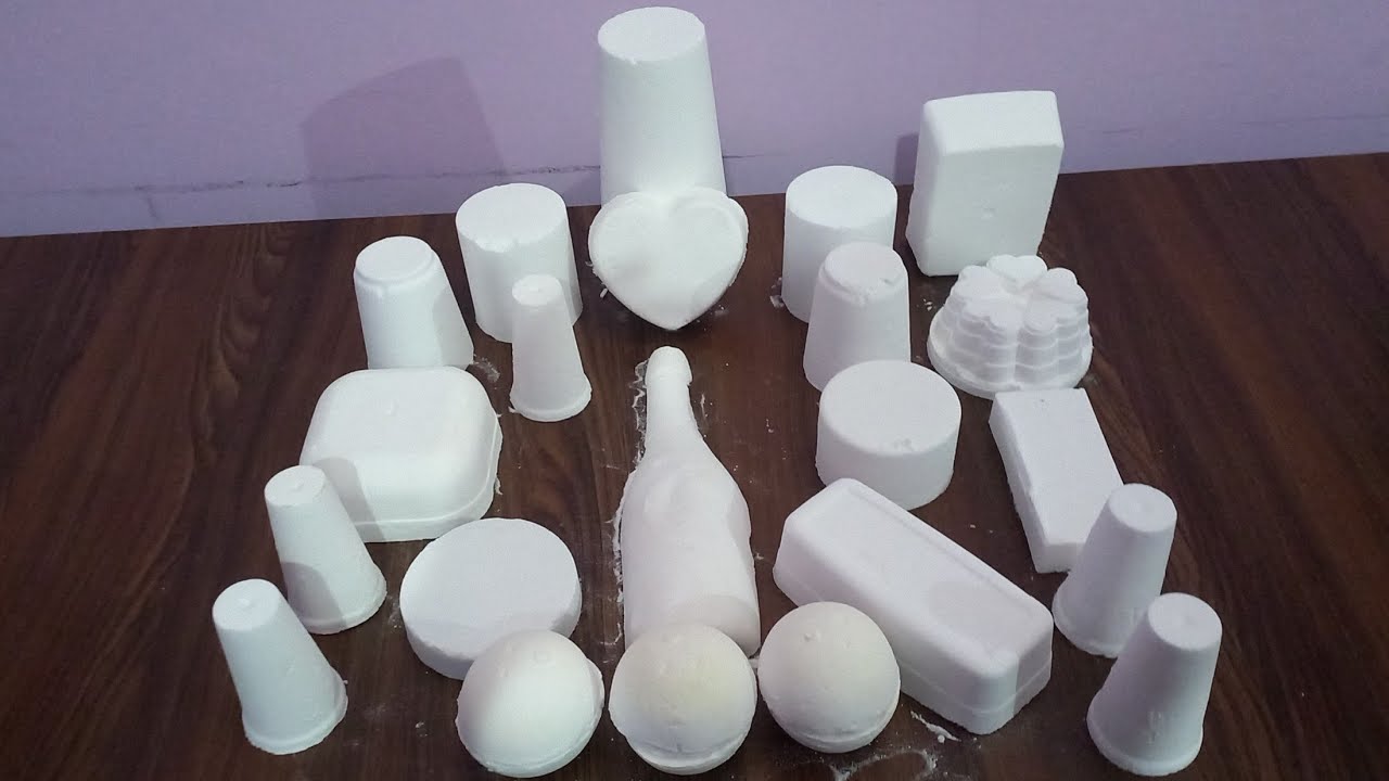 White baking soda crush | white baking soda crushing asmr 