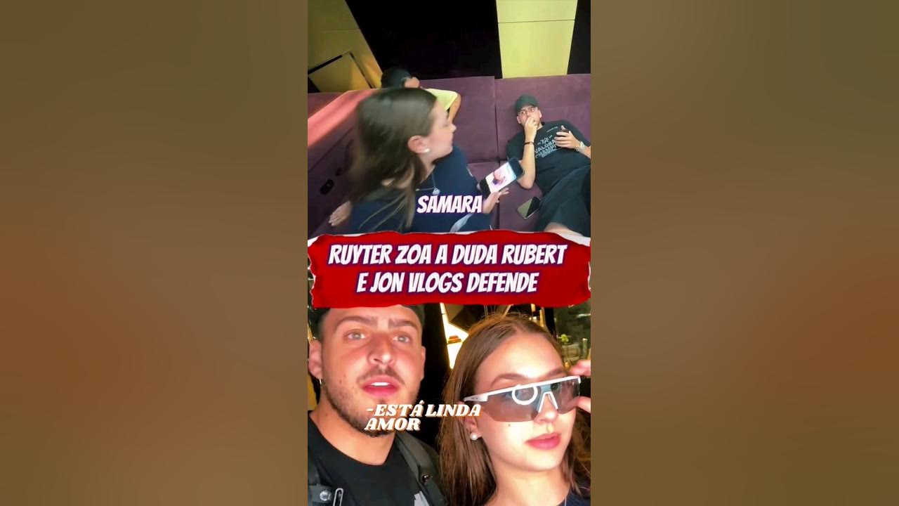 JON VLOGS & DUDA RUBERT! RESENHA COMPLETA NA CASA DO RUYTER! 