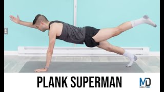 Why Every Athlete NEEDS The Plank Superman Exercise!