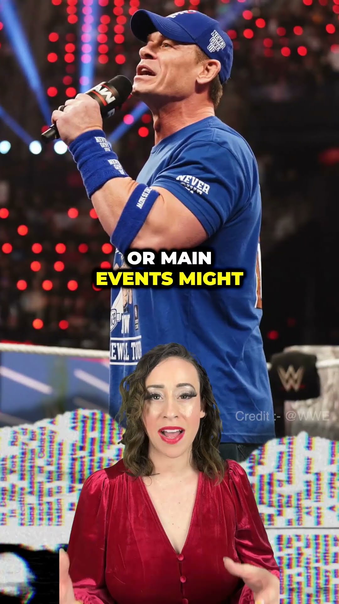 John Cena's farewell might not be about championships! #JohnCena #Shorts #RoyalRumble #WWE