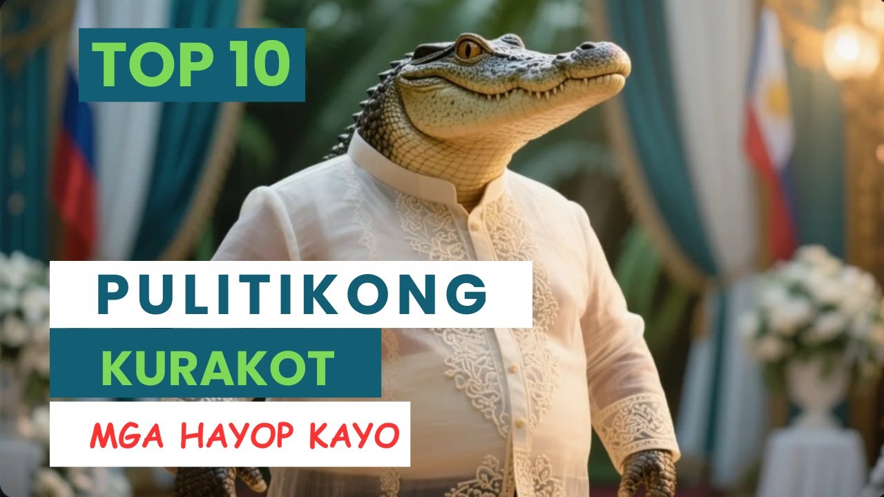 TOP 10 MGA PULITIKONG HAYOP SA KURAKOT