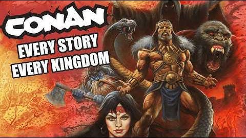 The Kingdoms of Conan EXPLAINED – Every Hyborian Age Story Mapped!