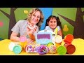 Play Doh Sihirli Fırın ile renkleri öğrenelim ve pasta yapalım