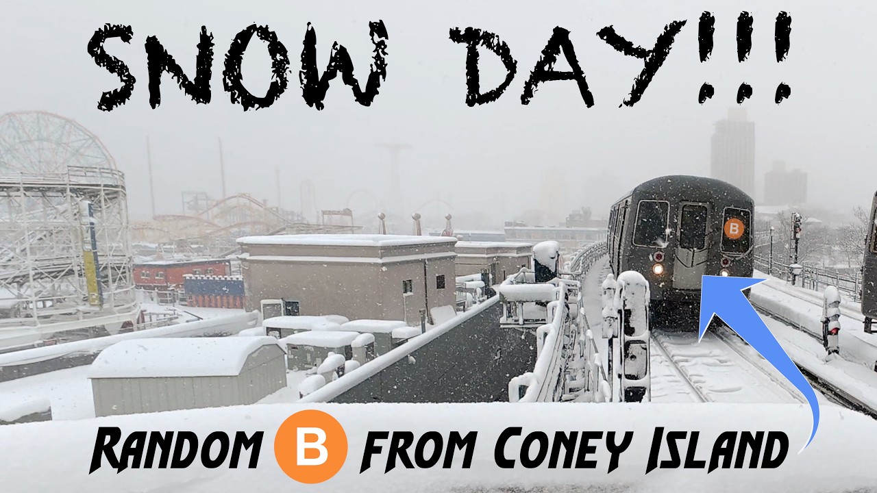 SNOW DAY!!! February 23, 2026 - Coney Island and Back!