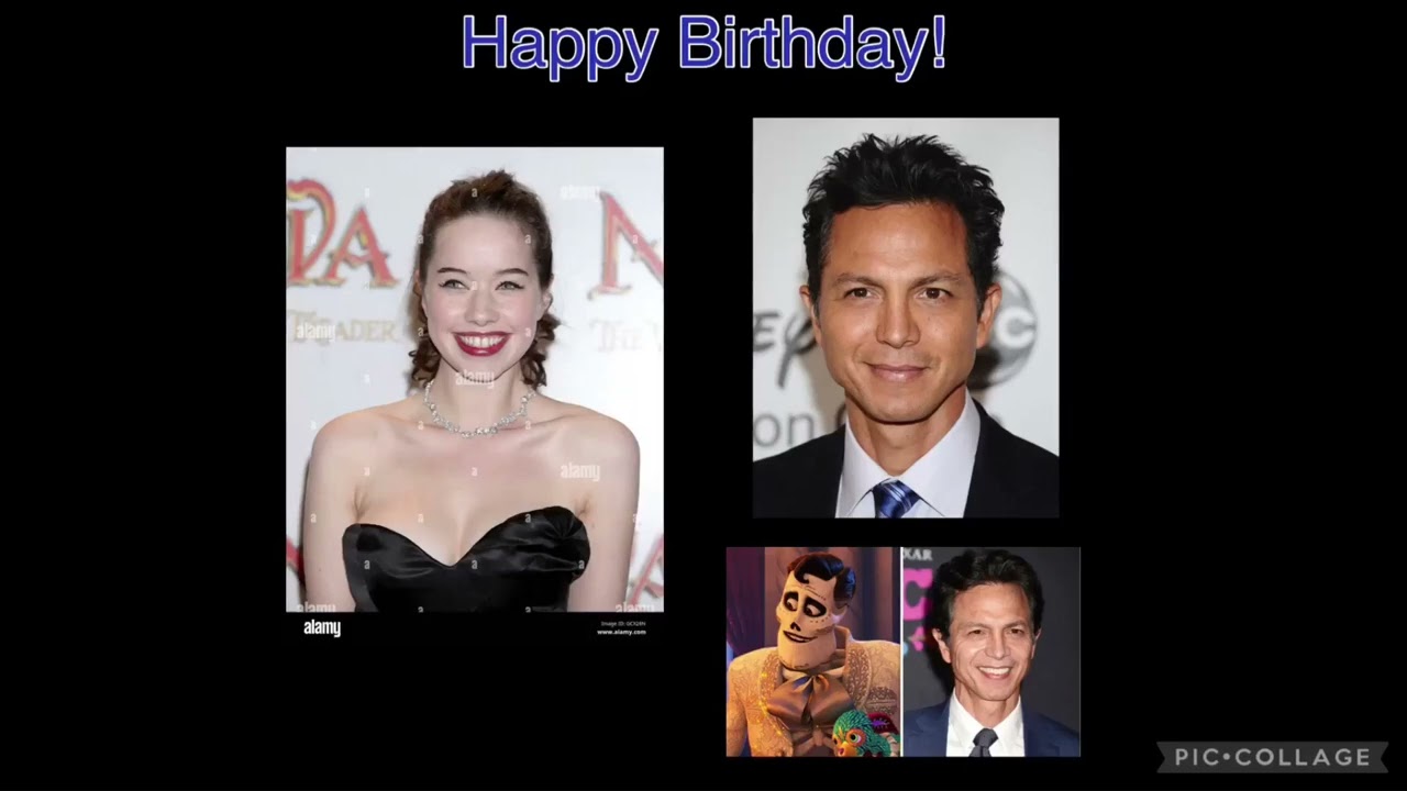 Happy Birthday Anna Popplewell and Benjamin Bratt!