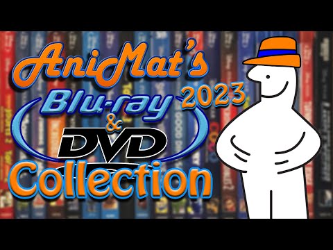 AniMat S Blu Ray DVD Collection 2023 Edition Building New Bookshelves