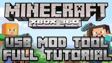 Minecraft Xbox 360: Best USB Mod Tool Download +Tutorial [2017]
