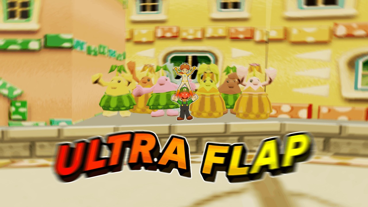 [MKWii TAS] Luigi's Beach Resort Flap (Ultra) - 11.912