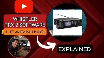 WHISTLER TRX1 - 2 ,  SOFTWARE LEARNING IMPORT FREQ RRUK