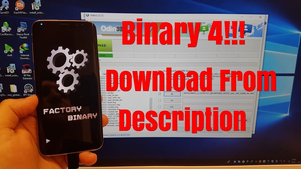 BOOM!!! Samsung S8 SM-G950F Android 8 Binary 4.Remove Google Account Bypass FRP.