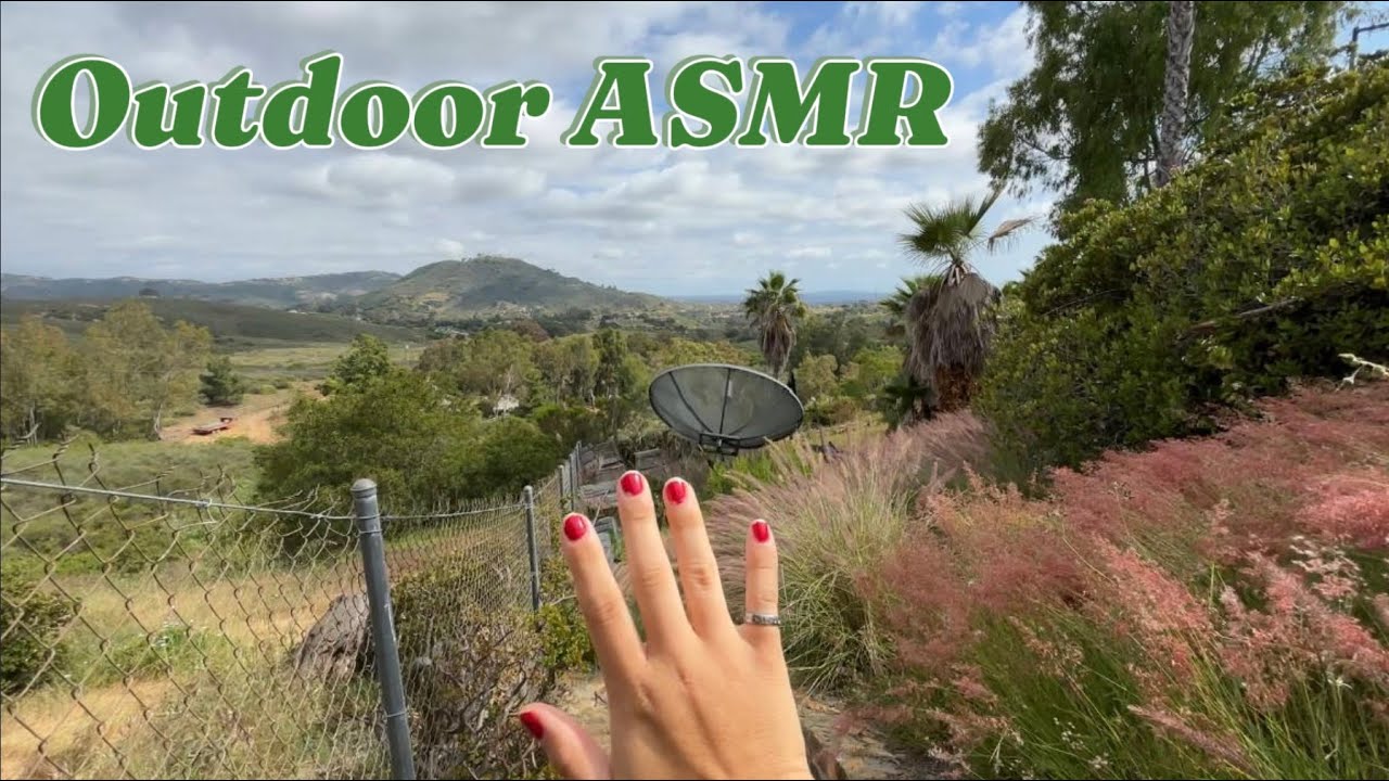 Outdoor ASMR for INSTANT Tingles (Lofi)🌿🌲