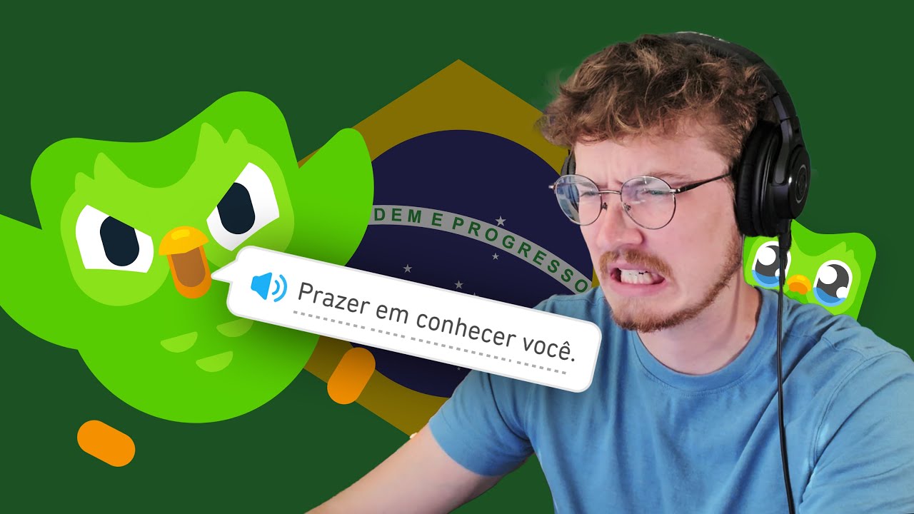 I Speedran Duolingo Portuguese but it FRIED My Brain - Part 3