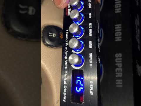 American Bass Equalizer vs Clarion Review Initial Review Pt 1