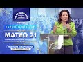 Mateo 21 (Estudio bíblico), Hna. María Luisa Piraquive, 10 de noviembre de 2019