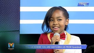 Shannah and Kush Tracey on  Pambio Live | Maisha Magic East