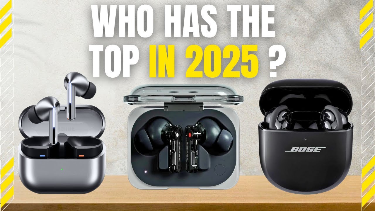 Top 7 Best Noise Cancelling Earbuds of 2025 | Watch this before making ...