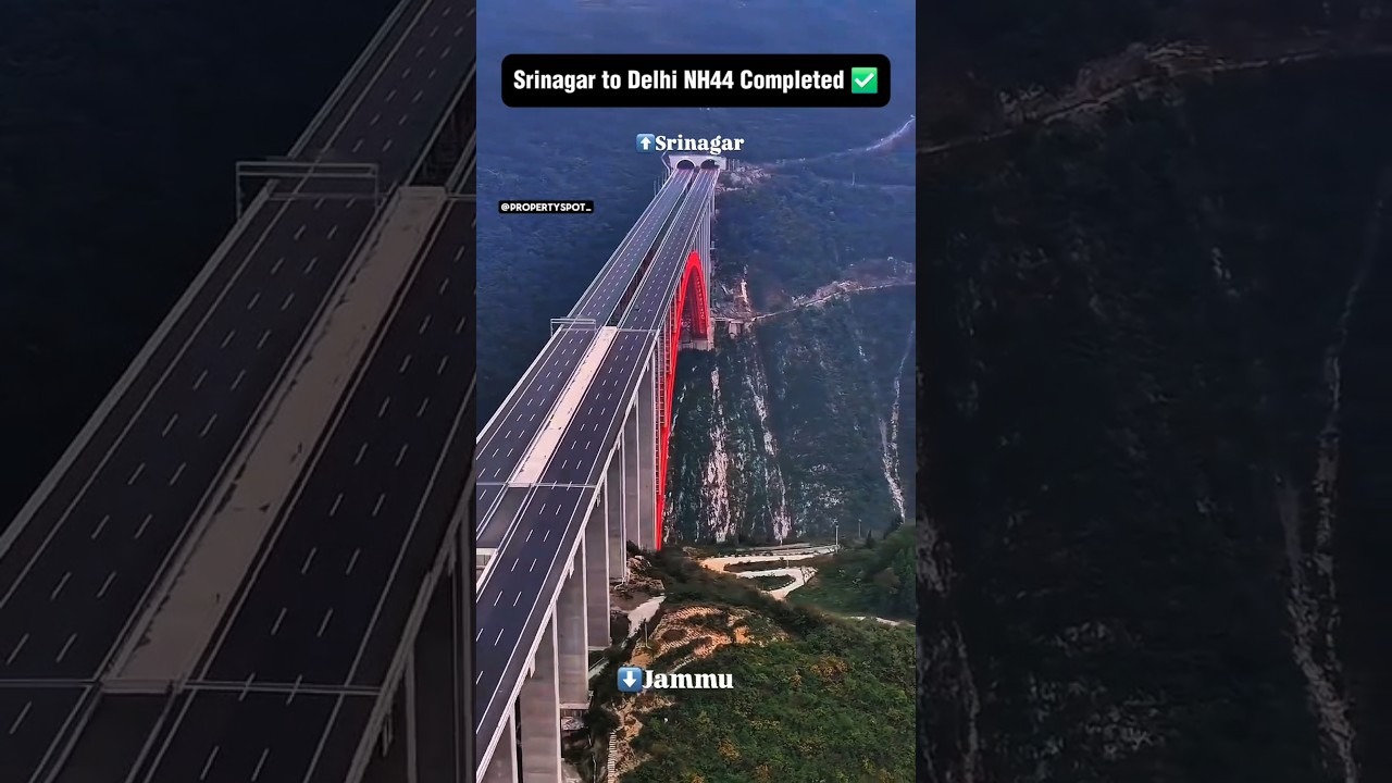 Srinagar to Delhi NH44 Completed ✅️ 