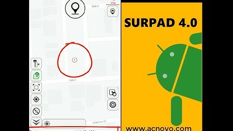 Point Survey | Record gnss RTK data easy and in an Android smartphone with Surpad 4.0 Software