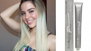 Tinta Alfaparf Evolution of the Color Pure Platinum 0SP ReforÃ§ador e 11.21 Platina IrisÃ© Cinza