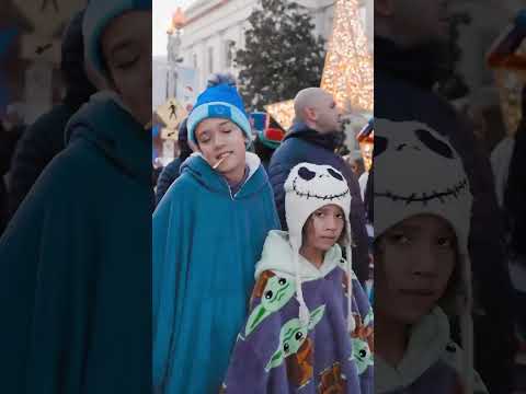 Video: Feiertagsmarkt in Downtown D.C.: Washington, D.C